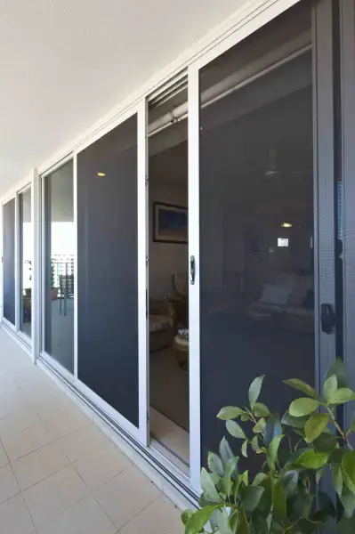 Screen doors and insect screens from the exterior view of a home in Bunbury
